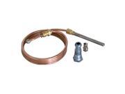Ez Flo International 60036 24 in. Gas Thermocouple Stainless Steel