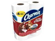 Charmin 94141 Regular Roll Ultra Strong Bath Tissue 4 Pack Pack Of 24