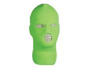 Fox Outdoor 73 181 Acrylic 3 Hole Face Mask Fluorescent Green