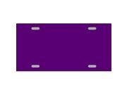 Smart Blonde LPC 1007 Purple Metallic Solid Background Metal Novelty License Plate