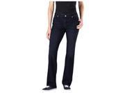 Dickies FD136DSW 14 LN Womens Relaxed Straight Leg Denim Jean Dark Stonewash Indigo 14 LN