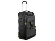 Wenger Terrain Crossing Travel Luggage Case Roller for Travel Essential Gray Lime Green Black