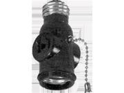 Cooper Wiring Eagle 718B BOX Brown Pull Chain Lampholder AdapterPack of 10