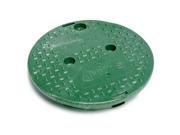 NDS 111C 10 in. Round Irrigation Control Valve Green