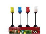 Alpine YCC161ABB Solar Candle Stake with LED Lights - Assorted Tray Pack of 1 Alpine YCC161ABB Solar Candle Stake with LED Lights - Assorted Tray Pack of 1
