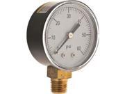 National Brand Alternative 521019 Water Pressure Gauge 0 To 60 Psi- 2 in. Face National Brand Alternative 521019 Water Pressure Gauge 0 To 60 Psi- 2 in. Face