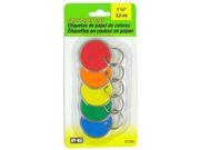 Hy-Ko Products 215562 Color Paper Tags with Key Ring Hy-Ko Products 215562 Color Paper Tags with Key Ring
