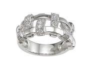 Plutus kkr6613a 925 Sterling Silver Rhodium Finish CZ Very Stylish Pave Anniversary Ring Size 6 Plutus kkr6613a 925 Sterling Silver Rhodium Finish CZ Very Stylish Pave Anniversary Ring Size 6