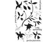 Hero Arts HA-CM124 4 x 6 in. Clear Stamps Layering Fuchsia Hero Arts HA-CM124 4 x 6 in. Clear Stamps Layering Fuchsia