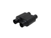 Flowmaster F13-8425154 Super 10 Series Delta Flow Stainless Steel Oval Black Exhaust Muffler Flowmaster F13-8425154 Super 10 Series Delta Flow Stainless Steel Oval Black Exhaust Muffler