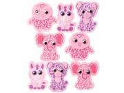 Darice 30001485 Girl Beaine Boo Felt Sticker, 8 per Pack Darice 30001485 Girl Beaine Boo Felt Sticker, 8 per Pack