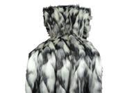 Plutus PB16438-8090-TC 80 x 90 in. Tibet Fox Handmade Throw Blanket - Gray, Black & White Plutus PB16438-8090-TC 80 x 90 in. Tibet Fox Handmade Throw Blanket - Gray, Black & White