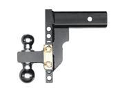 Husky Liner HSL17203 8 in. Drop - 2.5 in. Sq Shank Adjustable Ball Mount, Black Husky Liner HSL17203 8 in. Drop - 2.5 in. Sq Shank Adjustable Ball Mount, Black