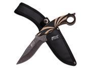 Master Cutlery 4010100 10.25 in. Extreme Fixed Folding Knife with Black & Tan Handle Master Cutlery 4010100 10.25 in. Extreme Fixed Folding Knife with Black & Tan Handle
