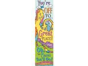 Dr Seuss Oh The Places Vertical Banner