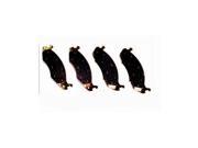 Front Semi-Metallic Brake Pads- 82-89 Jeep CJ And Wrangler Front Semi-Metallic Brake Pads- 82-89 Jeep CJ And Wrangler