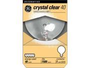 40W CLR 3-1/8GLOBE BULB 12980 40W CLR 3-1/8GLOBE BULB 12980