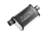 Flowmaster 71229 3 in. Offset Stainless Steel Oval Natural Exhaust Muffler for 1987-1991 Chevrolet Blazer Flowmaster 71229 3 in. Offset Stainless Steel Oval Natural Exhaust Muffler for 1987-1991 Chevrolet Blazer