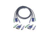 Aten Technologies KVM PS2 Cable Low Loss 6ft 2L 1001P