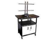 Luxor 40 Mobile Plasma Cart with Universal Cabinet