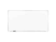 Ghent Non Magnetic Whiteboard with Aluminum Frame 18 H x 24 W