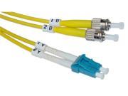 Cable Wholesale LC ST Singlemode Duplex Fiber Optic Cable 9 125 5 Meter 16.5ft