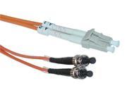Cable Wholesale LC ST Multimode Duplex Fiber Optic Cable 62.5 125 3 Meter 10ft