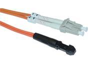 Cable Wholesale LC MTRJ Multimode Duplex Fiber Optic Cable 62.5 125 3 Meter 10 ft