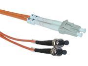 Cable Wholesale LC ST Multimode Duplex Fiber Optic Cable 62.5 125 2 Meter 6.6ft