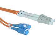 Cable Wholesale LC SC Multimode Duplex Fiber Optic Cable 62.5 125 5 Meter 16.5ft