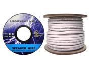 Cable Wholesale 16 4 16AWG 4C 65 Strand 0.16mm Speaker Cable CM Inwall Rated Oxygen Free White 250 ft Spool