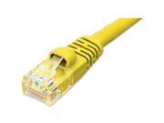 Ziotek CAT5e Enhanced Patch Cable W Boot 2ft Yellow