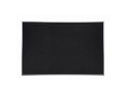 Ghent 4x4 Feet Recycled Rubber Durable Tackboard With Black Aluminum Frame