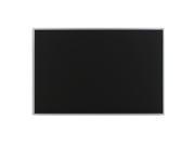 Marsh 45.5W x 33.5H Black Composition Chalkboard With Aluminum Trim