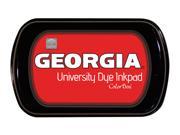 Clearsnap School College University of Georgia Colorbox Dye Inkpad Red