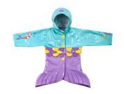Kidorable Kids Children Outwear Mermaid PU Coats Size 2T