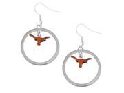 Texas Longhorns Hoop Logo Earring Set Ncaa Charm