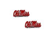 Ole Miss Running Rebels Post Stud Logo Earring Set Ncaa Charm