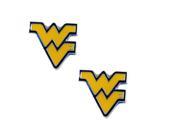 West Virginia Mountaineers Post Stud Logo Earring Set Ncaa Charm