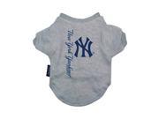 New York Yankees Dog Tee Shirt Small