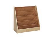 Ecr4kids Study Room Furniture 1 Sided Book Storage Fabric Shelves