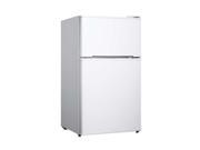 Sunpentown Home Decor 3.5 cu. ft. Double Door Refrigerator in White Energy Star