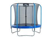 “SKYTRIC? 8 FT. Trampoline with Top Ring Enclosure System equipped with the “ EASY ASSEMBLE FEATURE