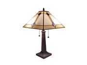 Amora Lighting Home Decorative AM098TL13 Tiffany Style Mission Design Table Lamp 21
