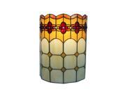 Amora Lighting Home Decorative AM090WL10 Tiffany Style 2 light Geometric Wall Sconce