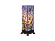 Amora Lighting AM1115TL06 Tiffany Style Floral Table Lamp Multi