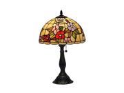Amora Lighting AM054TL12 Tiffany Style Floral Table Lamp 19