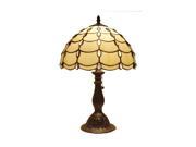 Amora Lighting AM052TL12 Tiffany Style Cascade Table Lamp 19