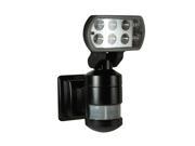 Versonel Nightwatcher Pro Motorized LED Security Motion Detector Tracking Flood Light VSLNWP502B Black