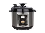 6.5 Quart Stainless Steel Electric Pressure Cooker with Quick Release Button